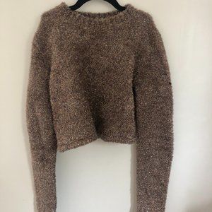 Sies Marjan Sparkly cropped wool sweater